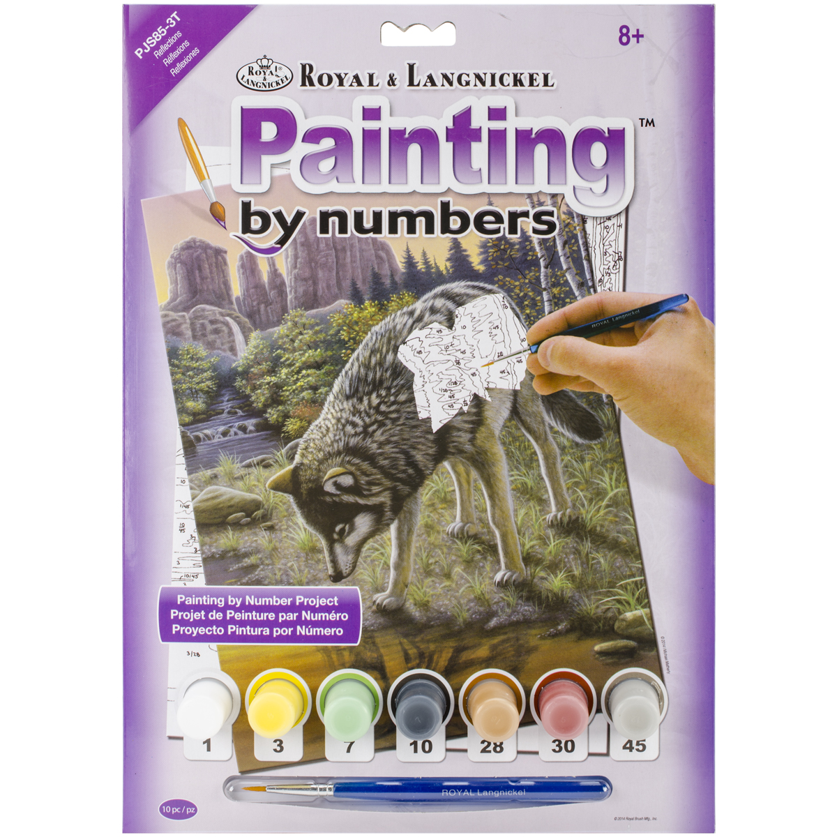 Junior Small Paint By Number Kit 8.75"X11.75"Reflections Walmart Canada