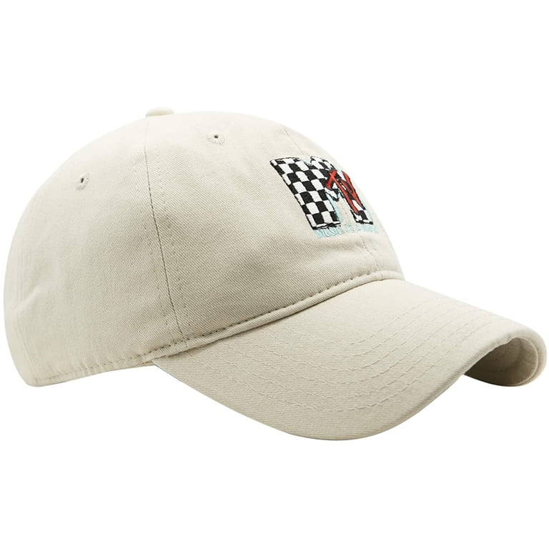 MTV Checkered Baseball Hat MTV - Logo 80 main image 2