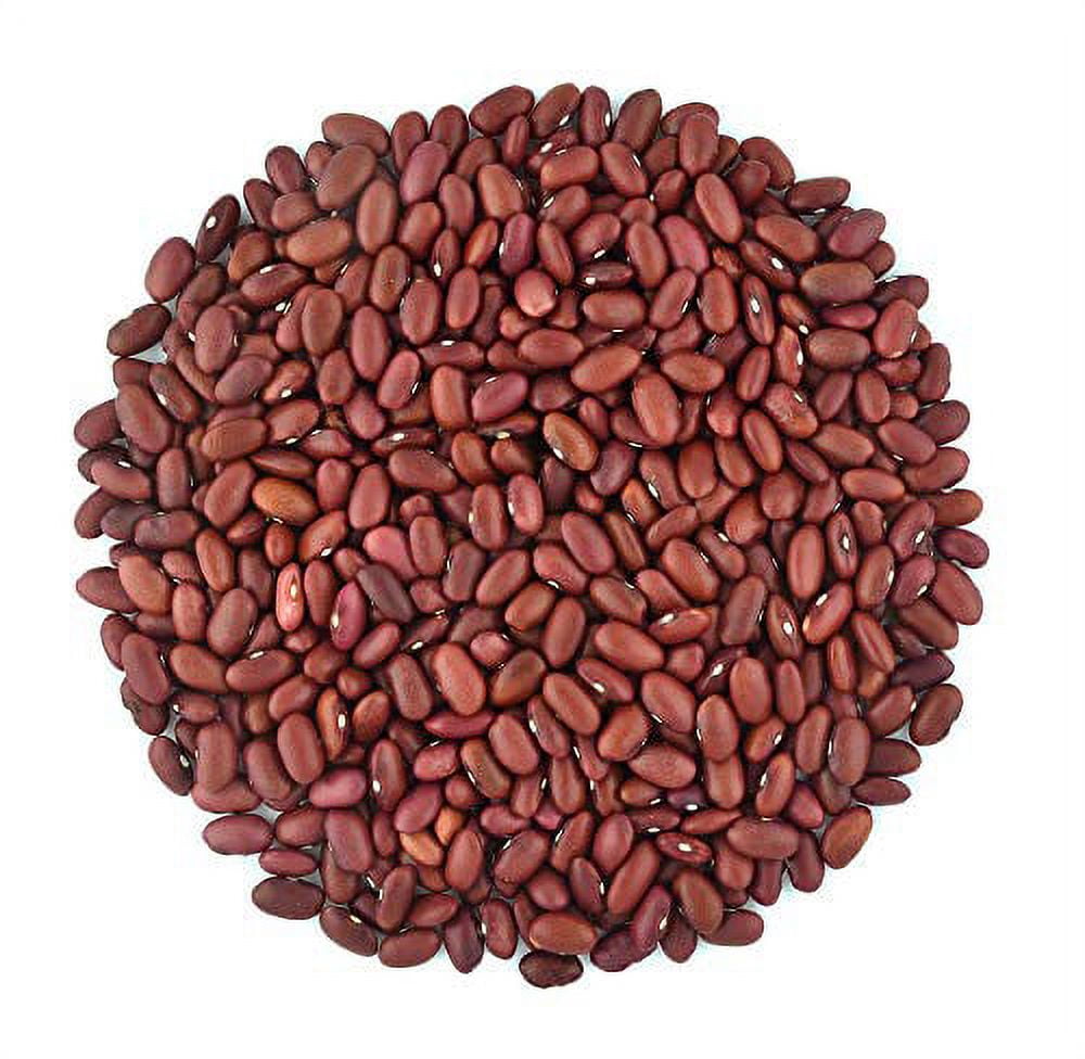 Organic Dark Red Kidney Beans Fiber & Protein Rich, Vegan Bulk1LB Raw, NonGMO,