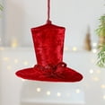 thumbnail image 6 of Red and White Christmas Hanging Decorations with Built-in String for Tree Wall Porch Festive Ornaments, 6 of 6