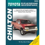 Chilton's Total Car Care Repair Manuals: Toyota Pick-Ups, Land Cruiser, and 4 Runner, 1989-96 (Paperback)