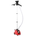 thumbnail image 1 of Garment Clothes Standing Fabric Steamer Wrinkle Remove Portable Home Red, 1 of 8