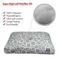 thumbnail image 6 of Majestic Pet | Fusion Rectangle Pet Bed For Dogs, Removable Cover, Gray, Large, 6 of 6