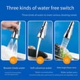 thumbnail image 3 of Inteprter Grifo de rotación de 360 ​​grados, accesorio de aireador, cabezal de ducha, boquillas difusoras de agua, accesorios de ahorro de Accesorios de baño Negro, 3 of 6