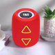 thumbnail image 4 of Altavoz 5.3 compatible con Bluetooth Altavoz de 1200 mAh Radio FM Luz LED (Rojo), 4 of 6
