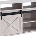 thumbnail image 5 of HomeRoots 482781 26.5 x 60 x 15.5 in. White Oak Manufactured Wood Cabinet Enclosed Storage TV Stand, 5 of 7
