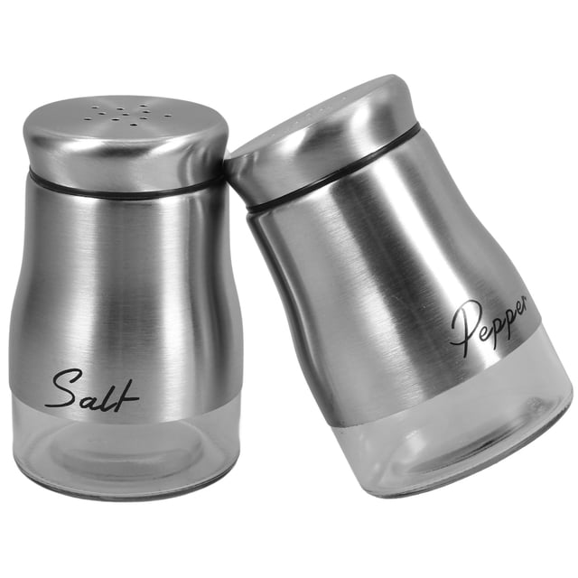 Shisuyan 2pcs Condiment Bottles Salt And Pepper Shakers Portable Seasoning Containers Kitchen Condiment Bottles