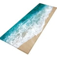 thumbnail image 2 of Xihbxyly Artículos por menos de 10 dólares. Felpudo de pasillo 50 x 80 cm: albino antideslizante que absorbe agua, alfombra de cocina, 2 of 7