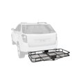 thumbnail image 4 of Pro Series Rambler Trailer Mounted Hitch Cargo Carrier Basket + LED Light Kit, 4 of 8