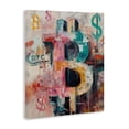 thumbnail image 2 of Stupell Industries Contemporary Street Style Crypto Symbol Canvas Art, 16 x 20, by Svetlana Aleynikova, 2 of 8
