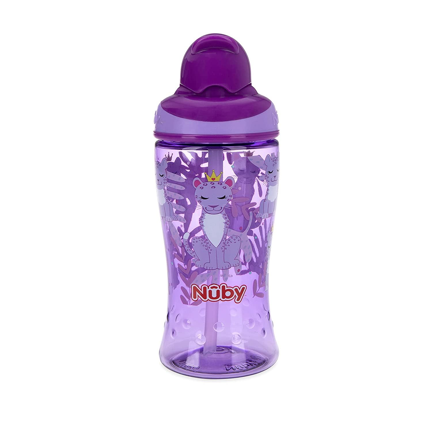 DDI 2367753 12 oz Nuby No-Spill Boost Cups with Flip-it Straw for 18 Plus Months - 2 per Pack - Case of 24
