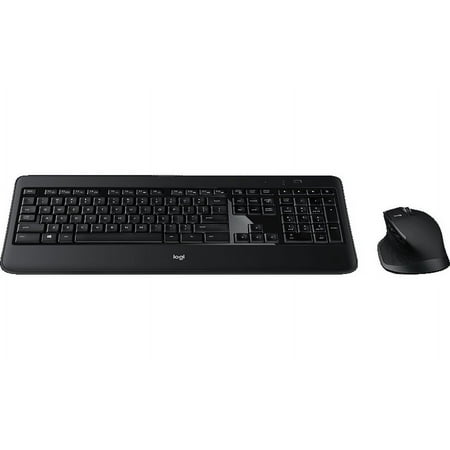 Logitech - MX900 Full-size Wireless Scissor Keyboard and Mouse Bundle - Black