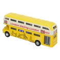 thumbnail image 3 of Bus Toy, Exquisite Workmanship Double Layer Bus High Simulation Beautiful Electric Bus Toy, For Collection Children Kids Decoration Blue,Yellow, 3 of 8