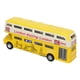 thumbnail image 3 of Autobús de juguete de doble capa para niños, escala 1:90, simulación de aleación, coche de juguete con música ligera (amarillo), 3 of 14
