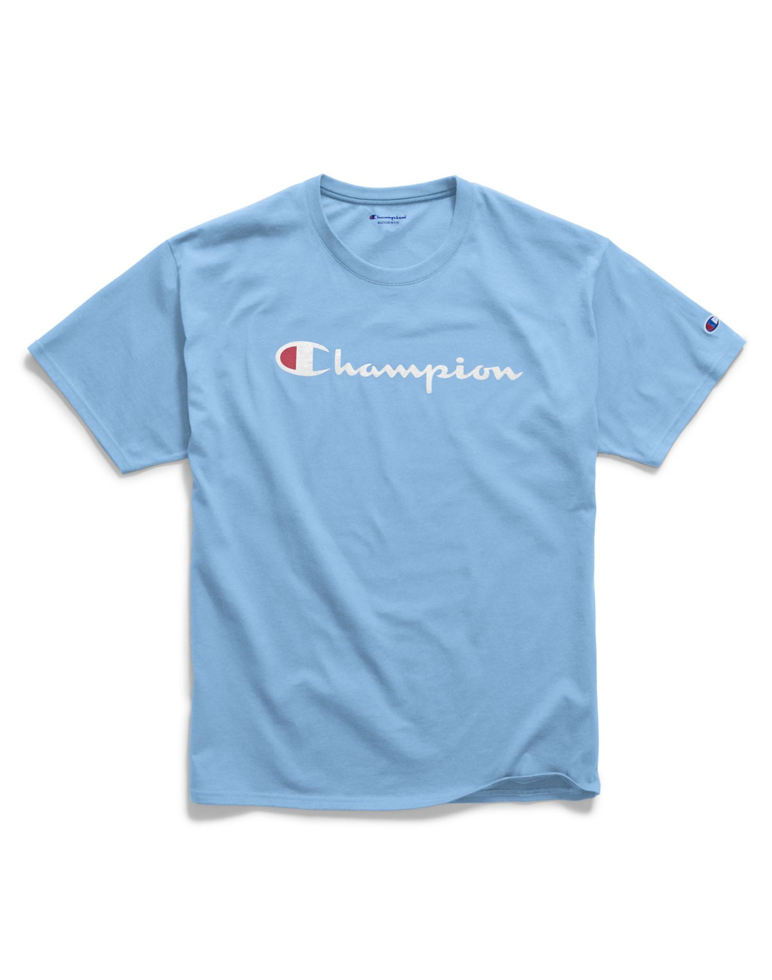swiss blue champion sweatshirt