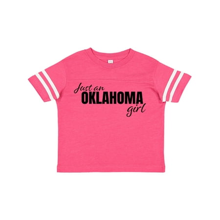 

Inktastic Just an Oklahoma Girl Born and Raised Gift Toddler Toddler Girl T-Shirt