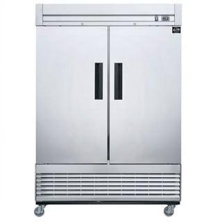 Midea 17 Cu. Ft. Stainless Convertible Upright Freezer 