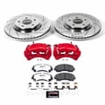 thumbnail image 2 of Power Stop Front Z26 Street Warrior Brake Pad and Rotor Kit with Red Powder Coated Calipers KC6944-26, 2 of 5