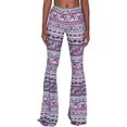 thumbnail image 1 of HAHDAXIA Haut Dames Doux Pantalons Évasés Longueur du Sol S-2XL, 1 of 5