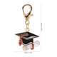 thumbnail image 2 of EXHUMKY 10Ud Llavero Gorro Graduación Metal Color Surtido Souvenirs Fiesta 2026, 2 of 7