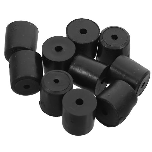 HONMEET Black Rubber Replacement Feet 10pcs for Rice Cooker Slow Cooker Kitchen Appliance Parts Non-