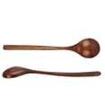 thumbnail image 4 of Wooden Spoon, Japanese Style Wooden Serving Spoon Non Stick Exquisite 4 Pcs Easy To Grip  For Parties For Kitchen, 4 of 8