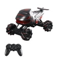 thumbnail image 1 of TFixol Voiture Acrobatique Télécommandée Rouge avec Pulvérisation d'Échappement Réaliste, Rotation à 360°, et Pneus Tout-Terrain pour le Plaisir de Course Multijoueur des Enfants, 1 of 6