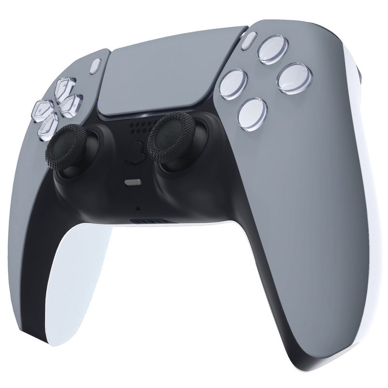eXtremeRate New Hope Gray Replacement Touchpad Front Housing Shell for ps5 Controller BDM-010/020/030/040