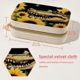 thumbnail image 5 of Crocodile Velvet Portable Jewelry Stand with Removable Compartment – Display Case, Organizer, and Gift, 5 of 7