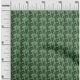 thumbnail image 2 of oneOone Cotton Poplin Twill Green Fabric Leaves Diy Clothing Quilting Fabric Print Fabric By Yard 56 Inch Wide, 2 of 4