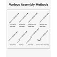 thumbnail image 5 of 13LBS Dent Puller w/Slide Hammer Auto Body Truck Repair Automotive Hammer Puller Repair Frame Set with Carrying Case (18 PCS), 5 of 7