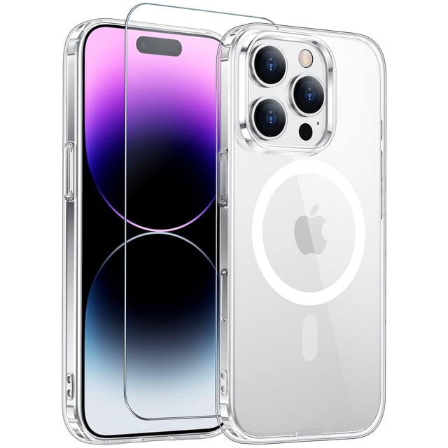 Funda transparente Temdan para iPhone 14 Pro Max con MagSafe