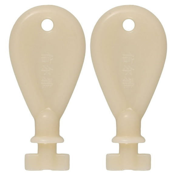 2pcs Plastic Keys for Tissue Dispenser Toilet Paper Dispenser Paper Towel Dispensers Replacement Roll Key