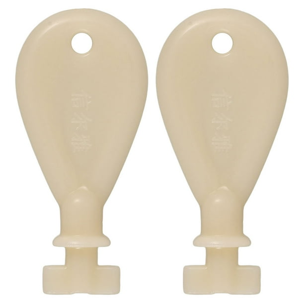 2 llaves universales para dispensador de toallas de papel, de plástico, para portarrollos de papel higiénico, llave de repuesto para dispensador de papel higiénico comercial
