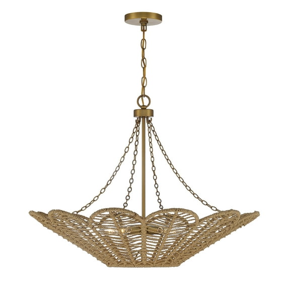 5 Light Pendant In Bohemian/Eclectic Style-22 Inches Tall And 30 Inches Wide Savoy House 7-1825-5-320