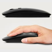 Silent Bluetooth Mouse,Rechargeable Ergonomic Design