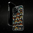 thumbnail image 6 of DistinctInk Hybrid (Acrylic / TPU) Clear Slim Fit Case for Apple iPhone 15 Pro MAX (6.7" Screen) - "Vibrant Minimalist Rainbows on Black", 6 of 8