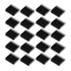 thumbnail image 2 of 20 disipadores de calor de aluminio negro para componentes electrónicos, chips de PC, fuentes de alimentación IC, equipos eléctricos, sin adhesivo., 2 of 14
