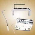 thumbnail image 5 of Exquisite 6 String Guitar Tremolo Bridge Tailpiece Set for Mustang Guitar Guitar Part Accessories, 5 of 5