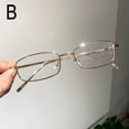 thumbnail image 3 of Lunettes Rectangulaires en Résine pour Hommes et Femmes, Design Étroit Confortable, Haute Qualité, 3 of 8