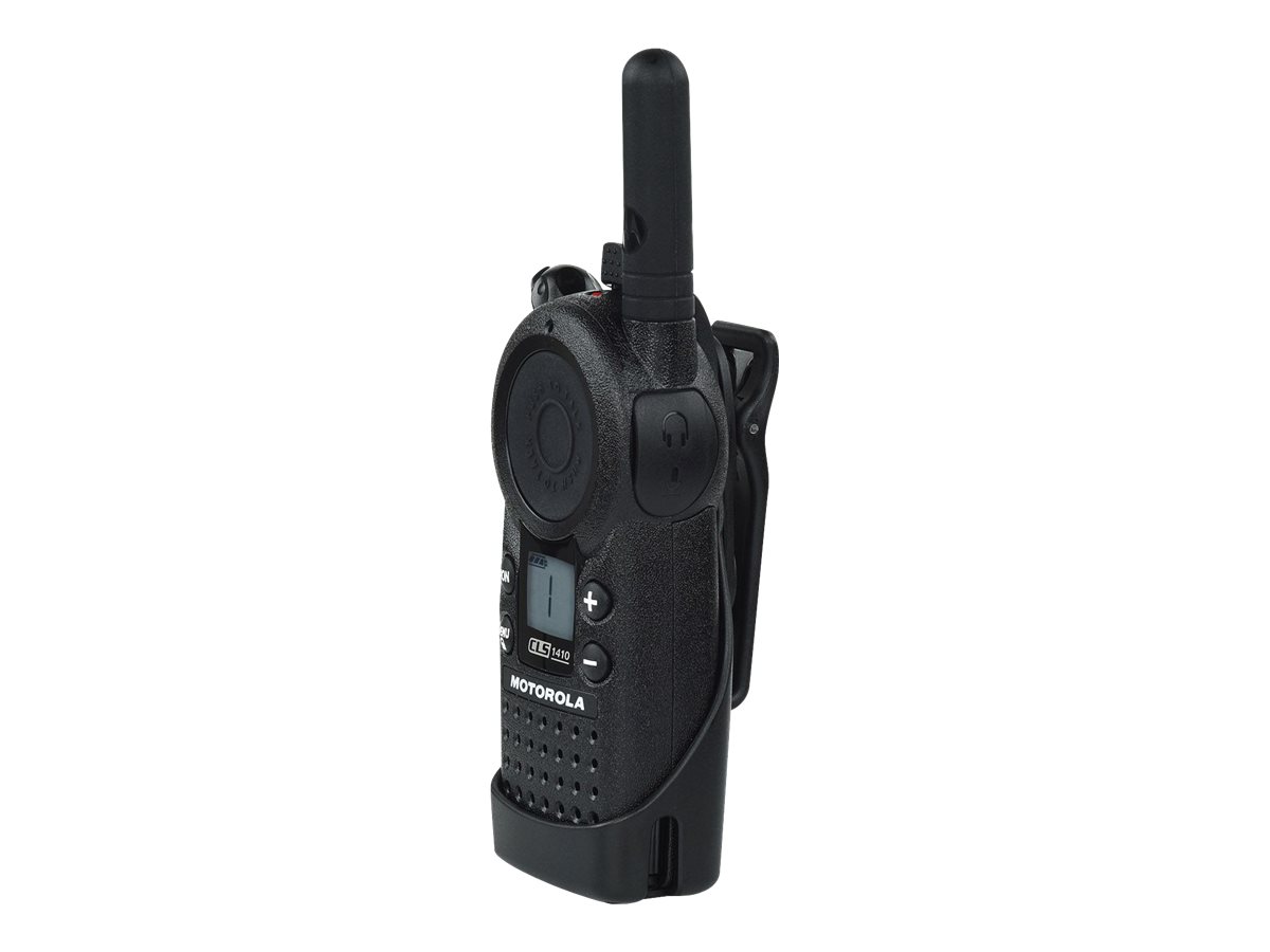 Motorola CLS1410 UHF Two-Way Radio with 4 Channels and Vibrate Alert