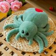 thumbnail image 3 of Simulación de araña negra, araña saltadora, muñeca de mascota gateante, peluche de reptil lindo, muñeca súper linda, 3 of 5