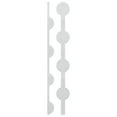 thumbnail image 3 of Ekena Millwork 47"H x 1/8"T Pomeroy Adjustable Acrylic Decorative Slat Wall Panel Kit, White (contains 12 Slats), 3 of 11