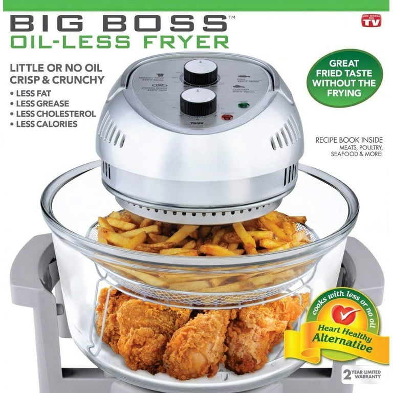 2  how to use the big boss oil less fryer
