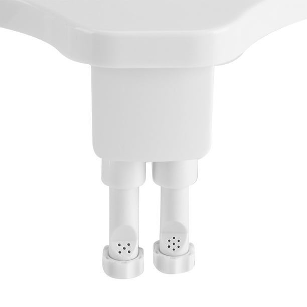 Siège de toilette bidet Ecoseat à double température non-électrique blanc  pour cuve ronde