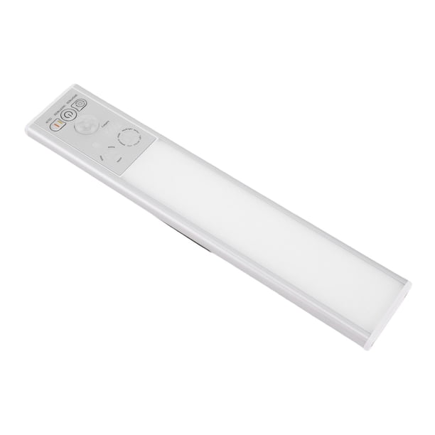 Luz Regulable Debajo Del Gabinete, Sensor De Movimiento Súper Fino, Luz De Armario Recargable Regulable De 3 Colores Para Mesita De Noche De Cocina
