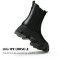 thumbnail image 4 of DREAM PAIRS Women's Platform Chelsea Boots Lug Sole Combat Mid Calf Slip On Chunky Ankle Booties, 4 of 4