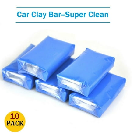 10pcs/Lot Clay Bar Kit Blue Magic Car Truck Clean Clay Bar Auto Detailing Cleaner Car Washer Magic Cleaning Tool