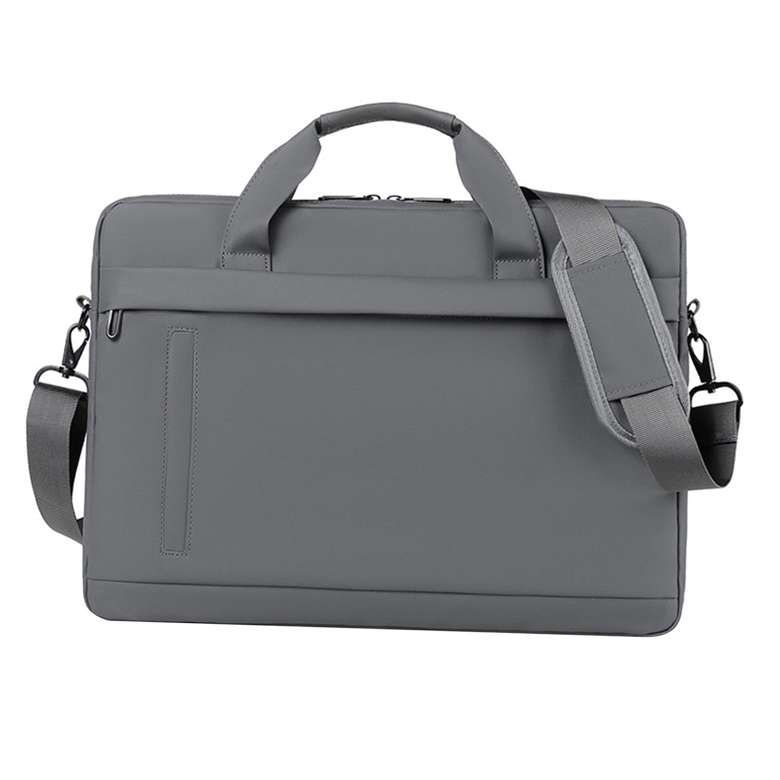 Laptop Briefcase Computer Shoulder Bag Water Resistant Oxford Cloth for Business Travel Office for Men Women
