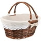 thumbnail image 1 of WEUVEB Cesta Para Picnic Y Almacenamiento Tejida A Mano Con Tela Cesta Y Duradera Multicolor, 1 of 8